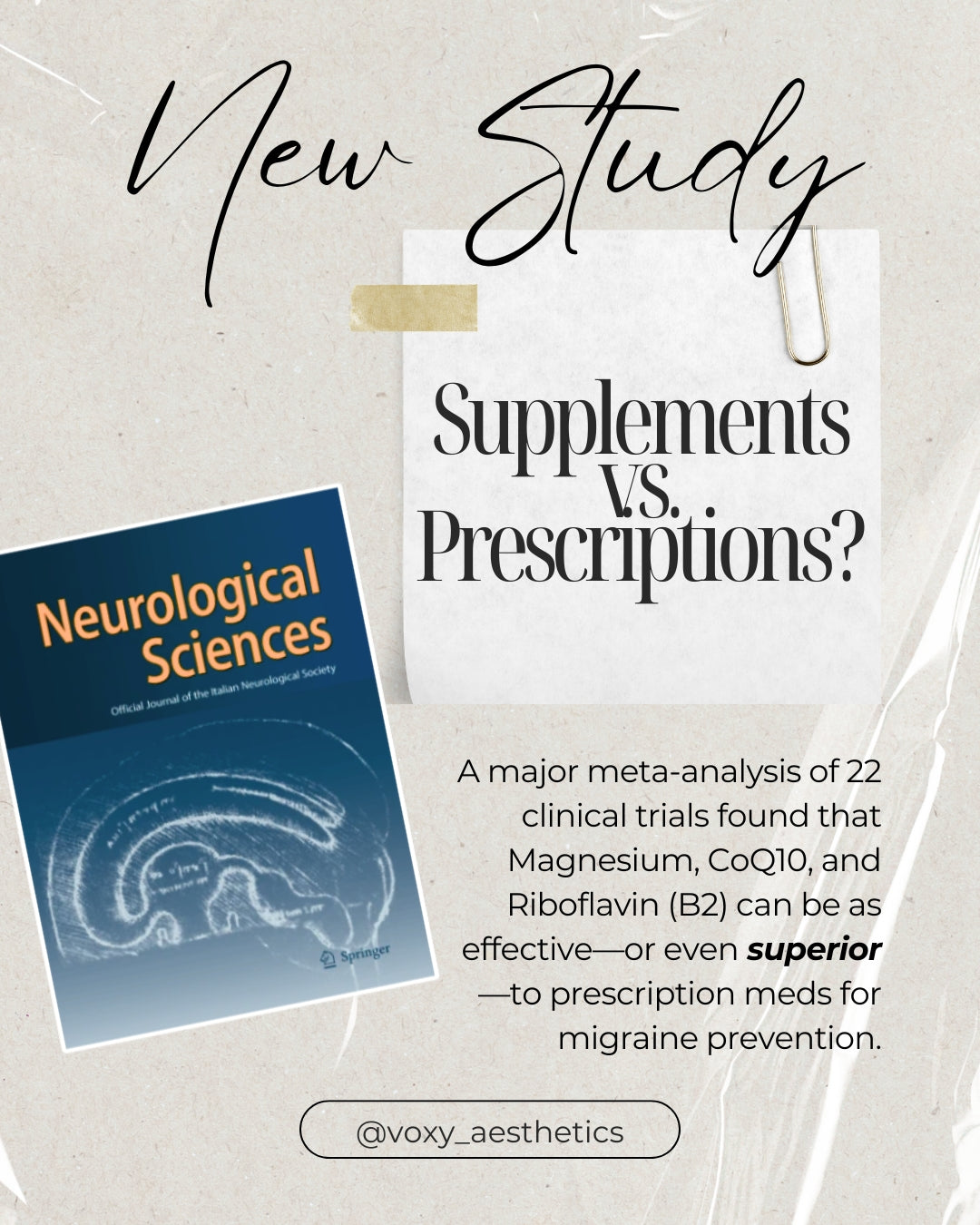 VOXY Migraine Relief Supplement Bundle