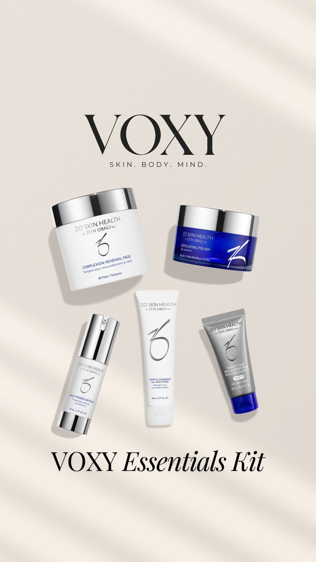 VOXY Essentials Skincare Kit