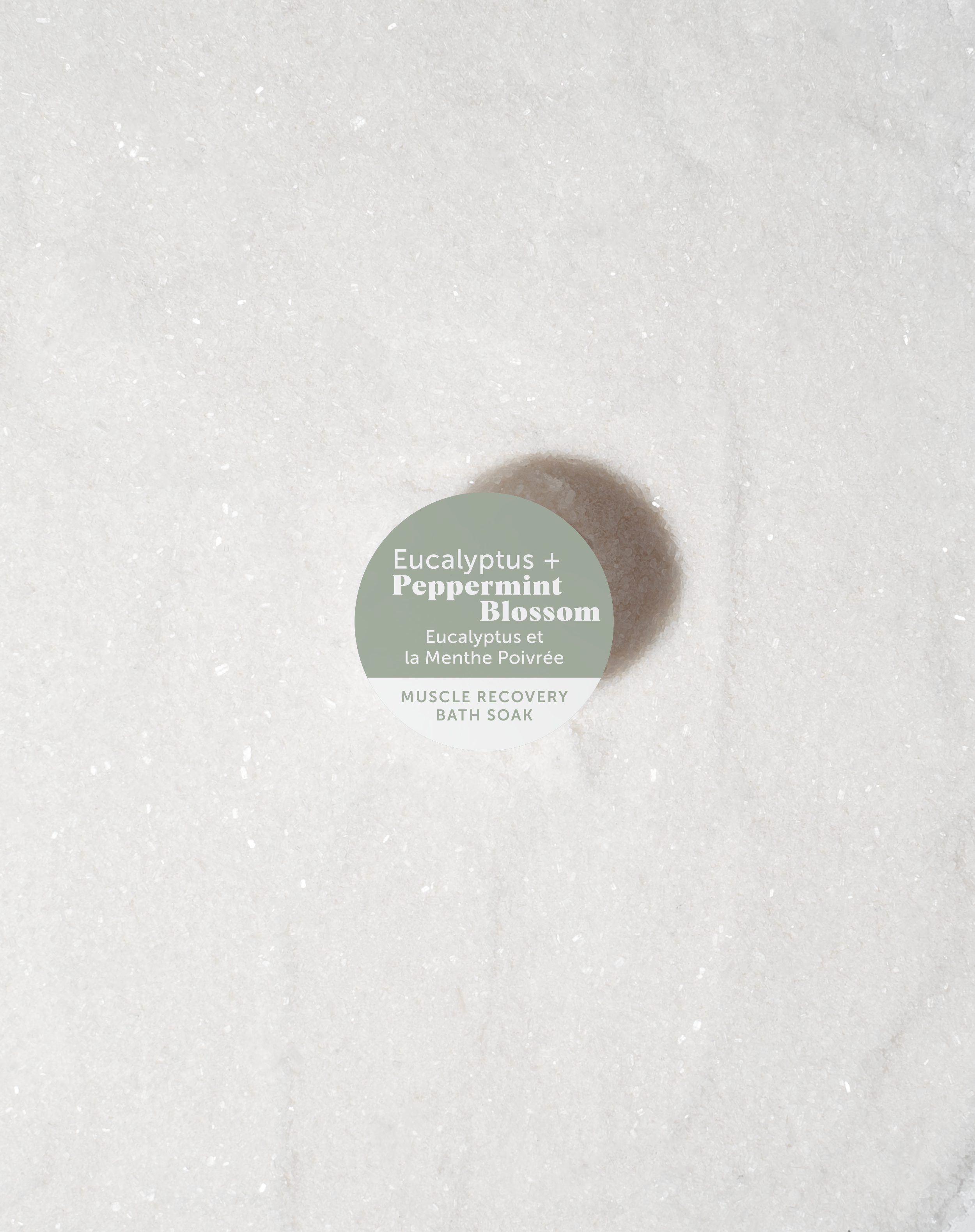 Eucalyptus + Peppermint Bath Soak - Epsom Salt Detoxifying
