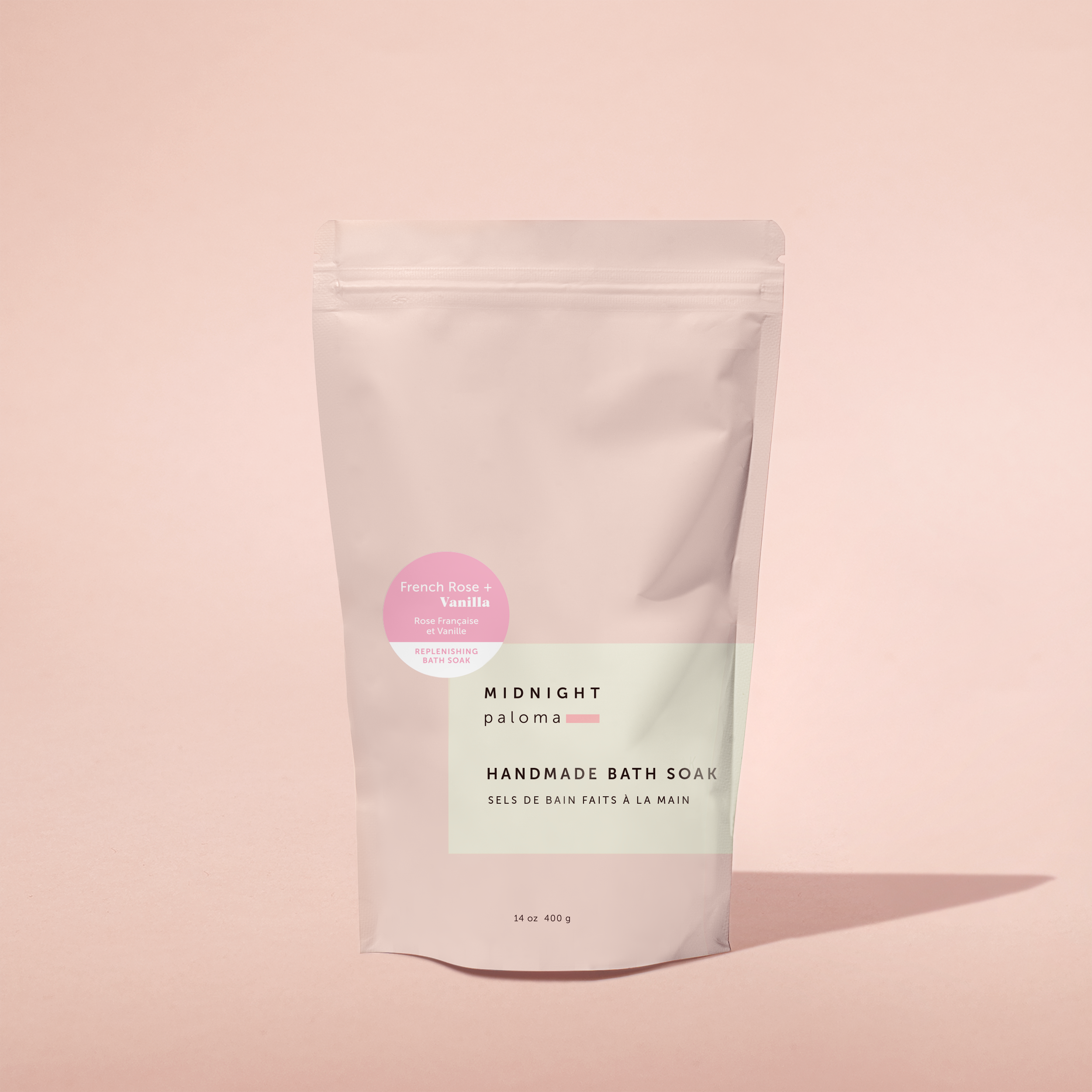 French Rose + Vanilla Bath Soak Epsom Salts