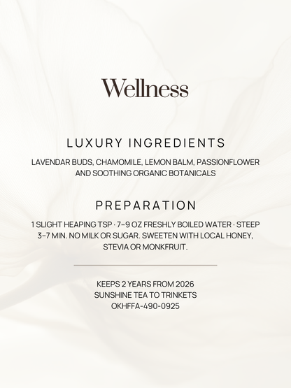 VOXY Botanical Wellness Tea Collection