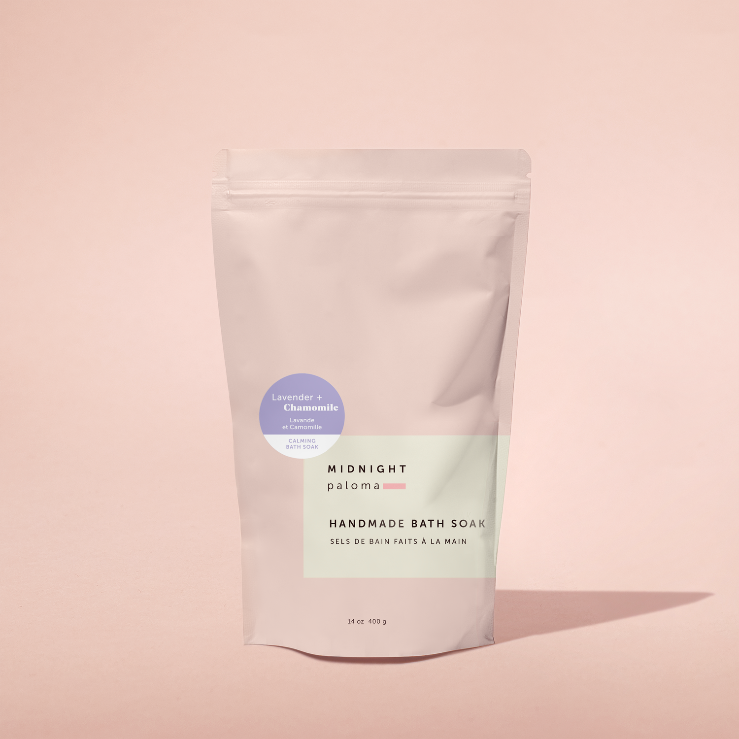 Lavender + Chamomile Bath Soak Epsom Salts Relaxing