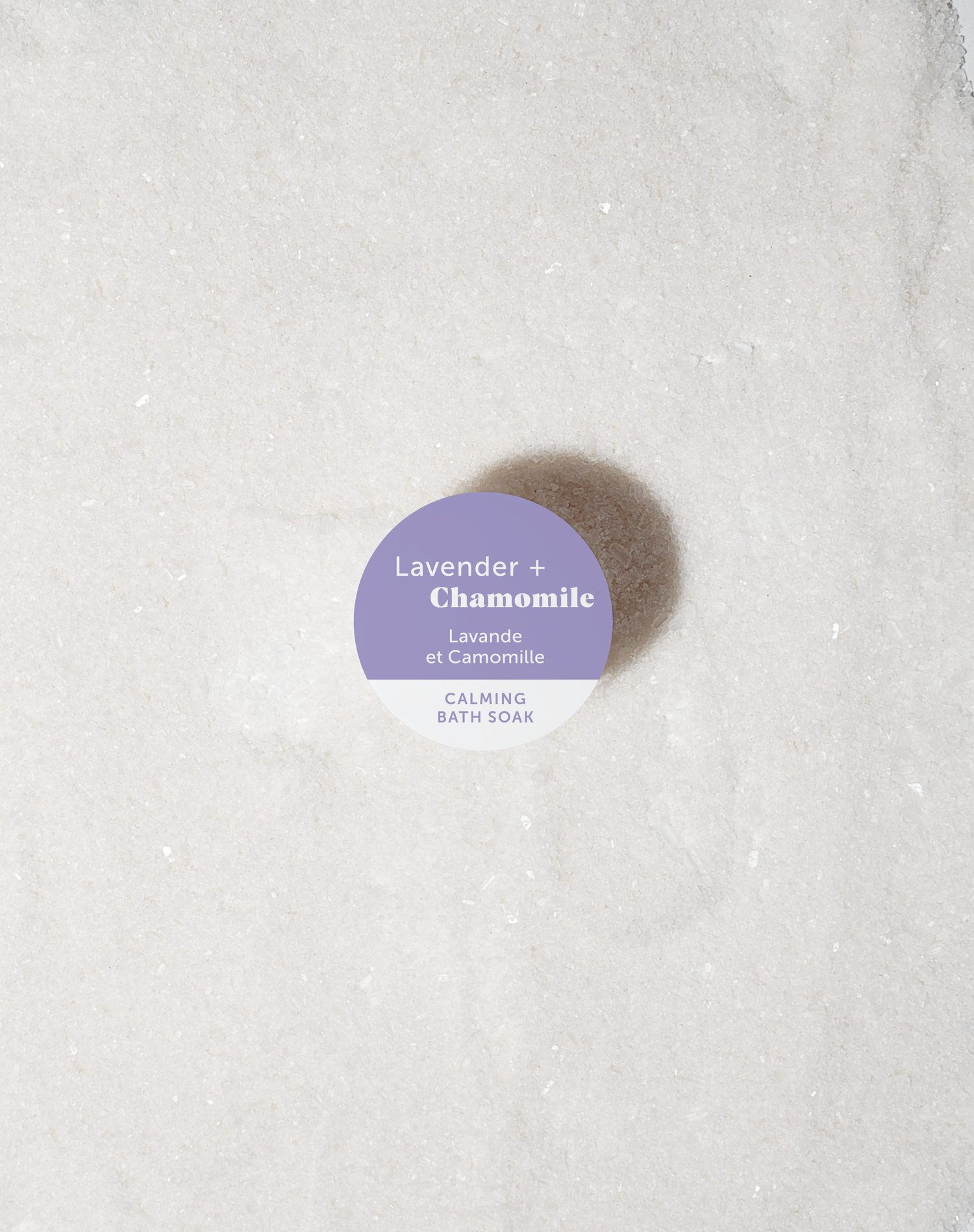Lavender + Chamomile Bath Soak Epsom Salts Relaxing
