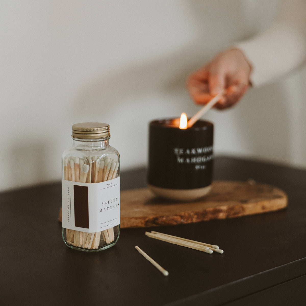 Safety Matches, White Tip - Home Decor &amp; Gifts