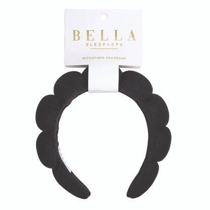 Plush Spa Headband - Black