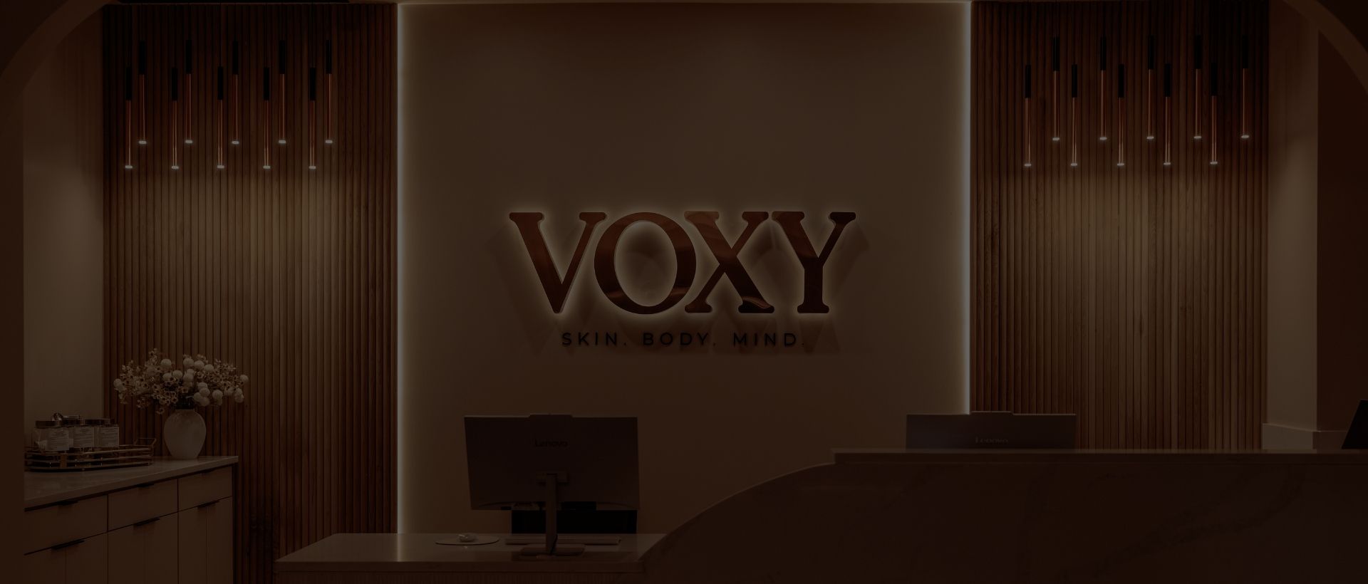 VOXY reception and lobby