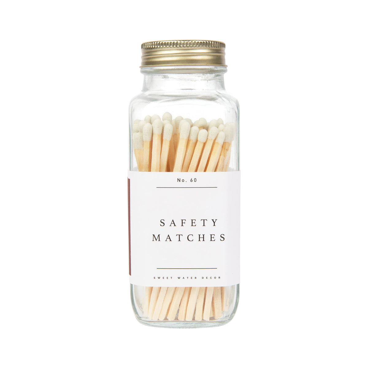 Safety Matches, White Tip - Home Decor &amp; Gifts