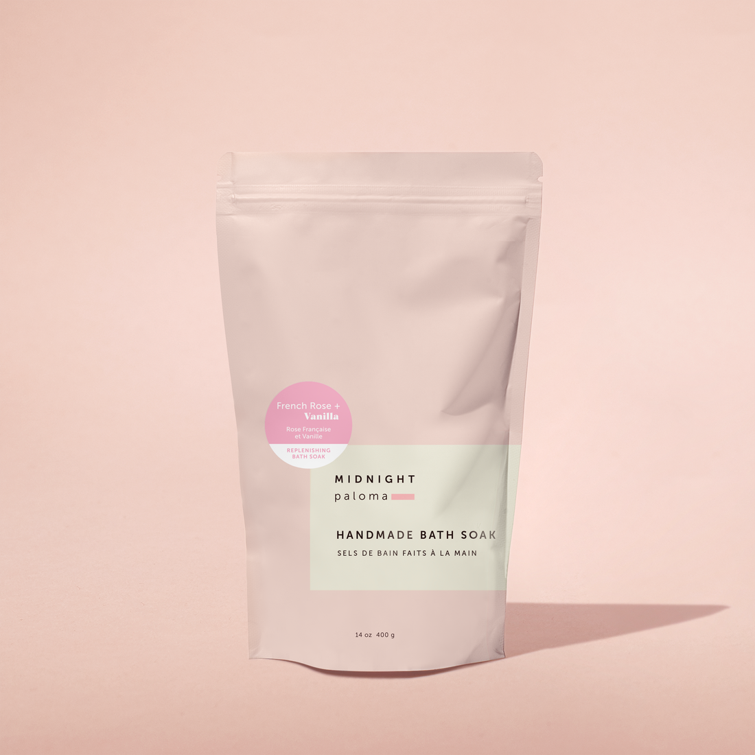 French Rose + Vanilla Bath Soak Epsom Salts