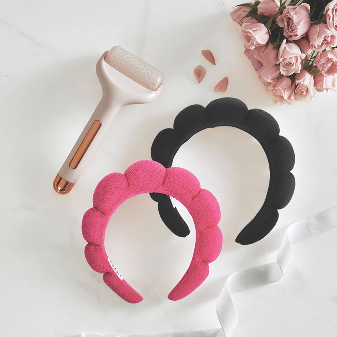 Plush Spa Headband - Black
