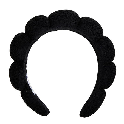 Plush Spa Headband - Black