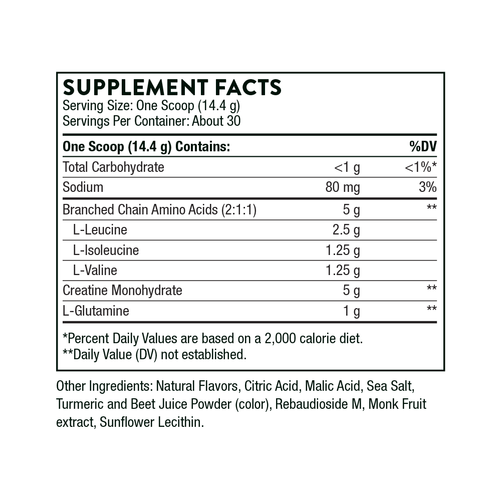 Creatine + BCAAs - Peach Mango