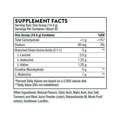 Creatine + BCAAs - Peach Mango