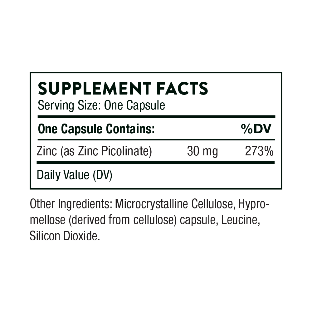Zinc Picolinate 30mg
