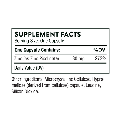 Zinc Picolinate 30mg